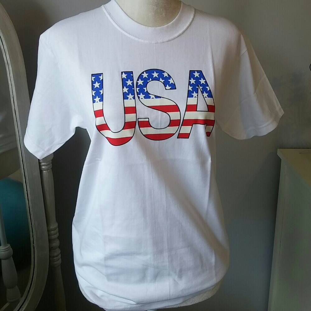 USA t-shirt. Male/female